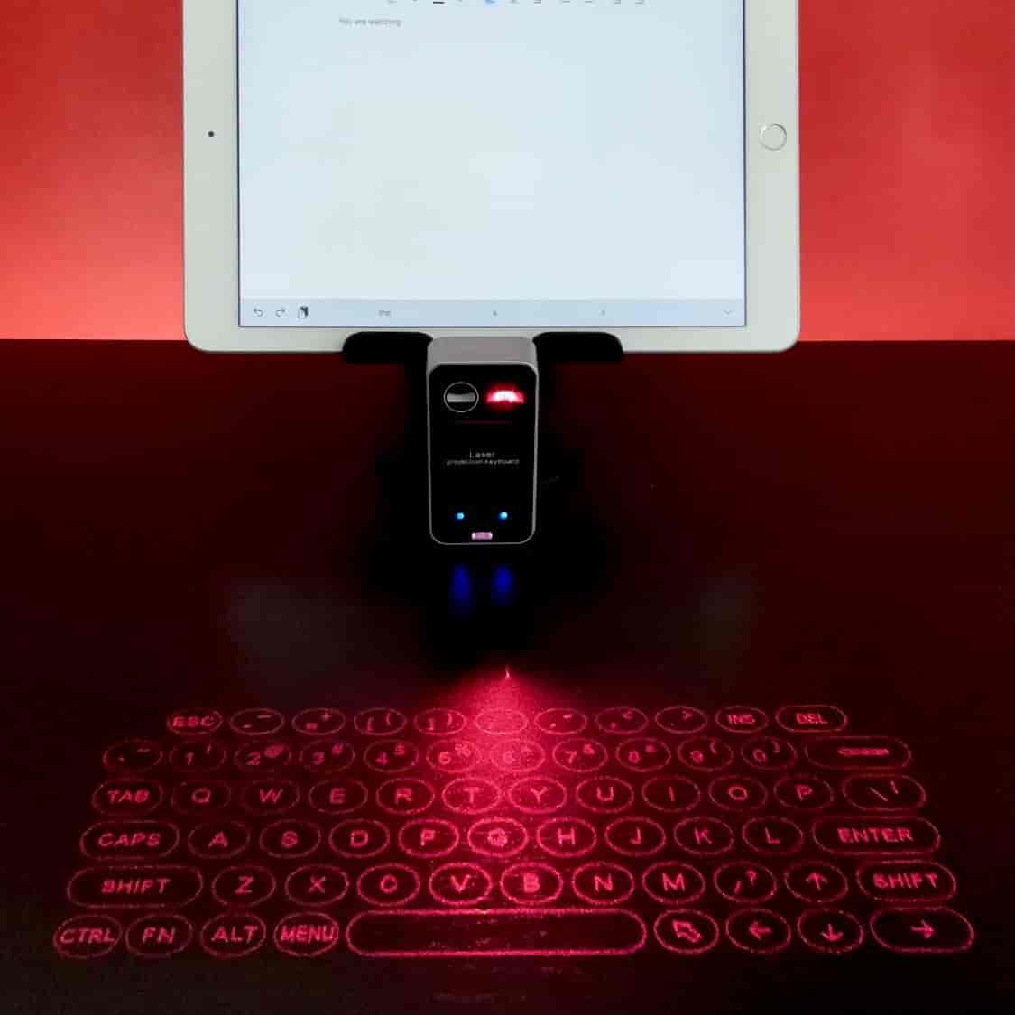 Laser Projected Keyboard